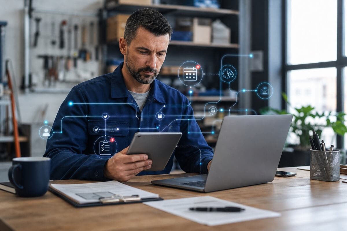 AI automation workflow for Trades & Home Services